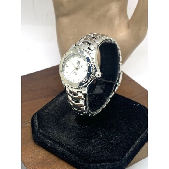 Tag Heuer Women's Watch WJ1319-0 Swiss Quartz Diamond Mother of Pearl Dial 27mm - Picture 14 of 14